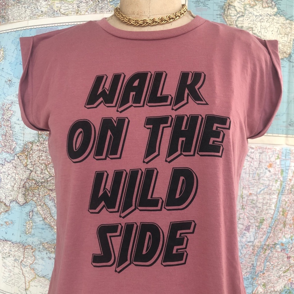 Vici Walk on the wild side T-shirt top - Picture 4 of 6